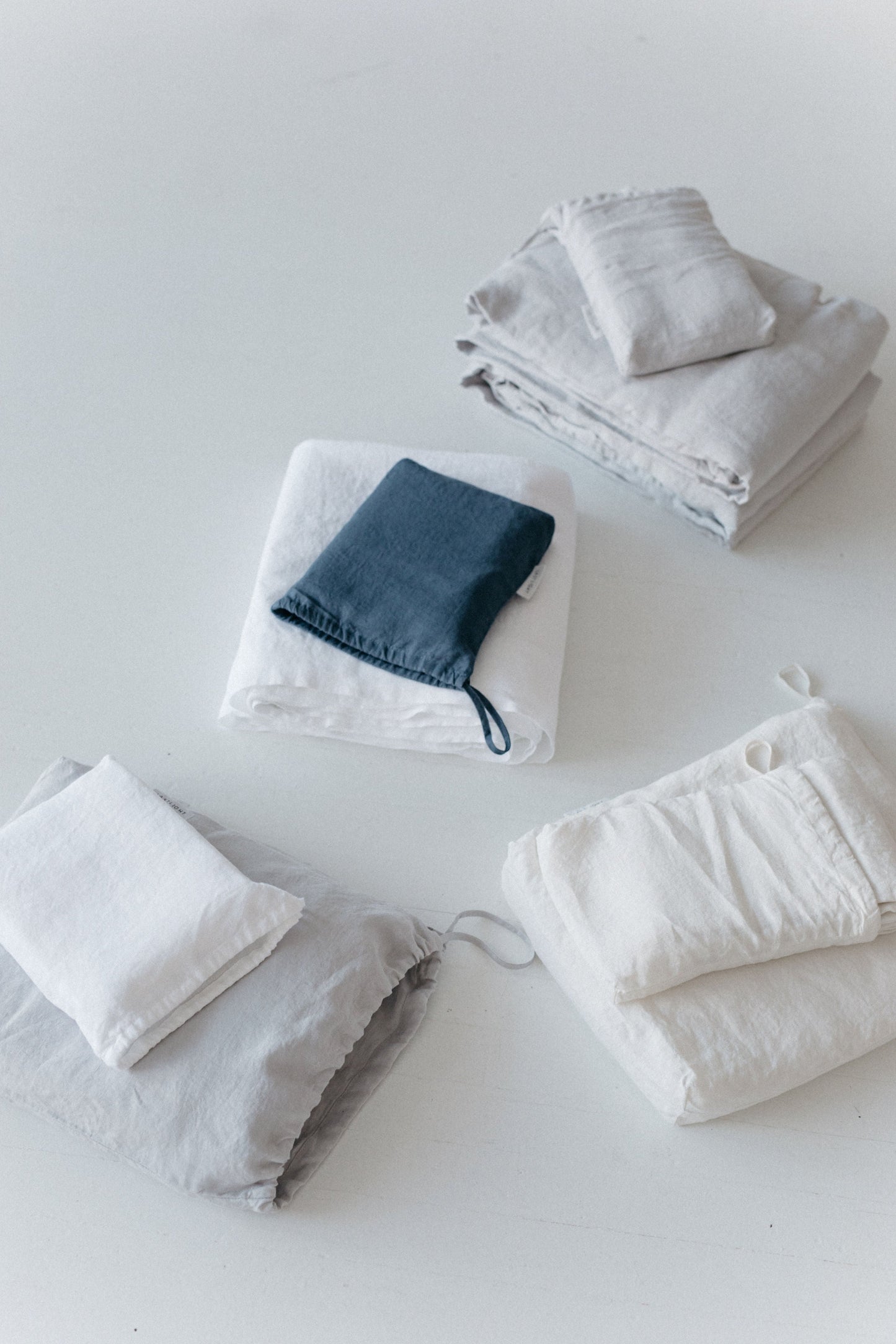 Full Set with Envelope Pillowcases - Deep Navy