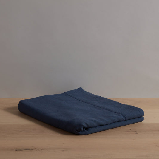 Flat Sheet - Deep Navy