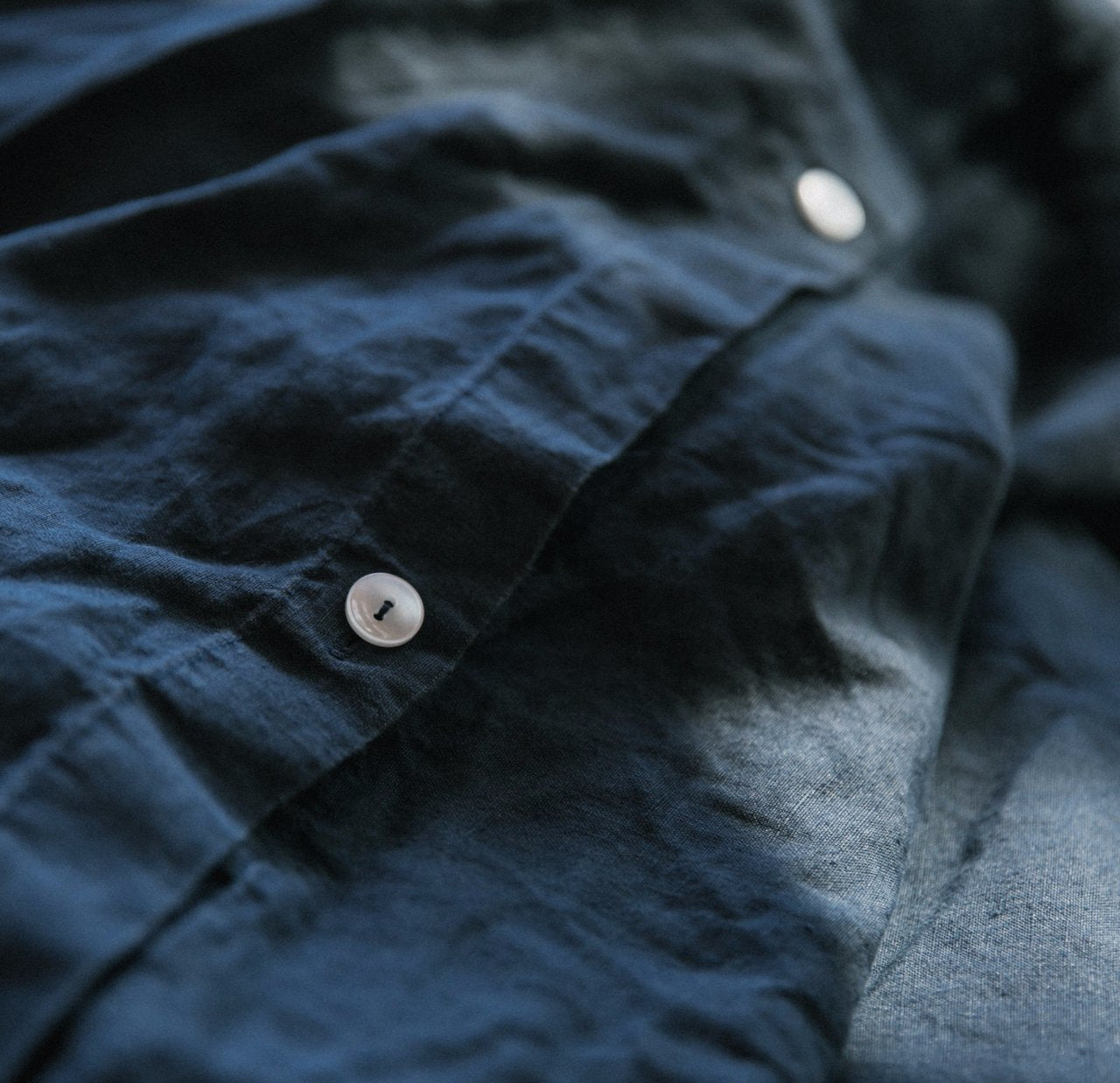 Last Light linen duvet cover