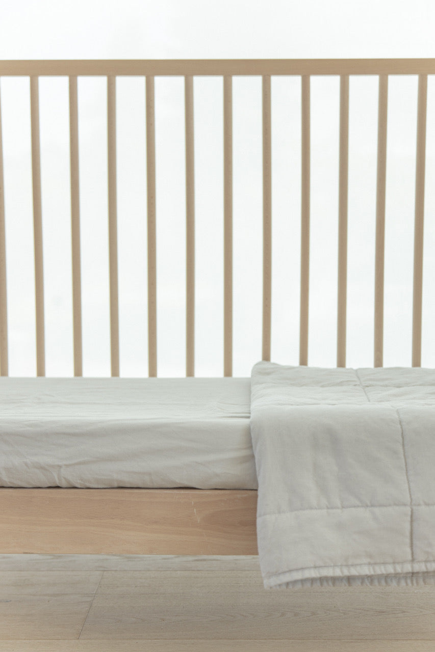 Fitted Crib Sheet - Last Light Collection