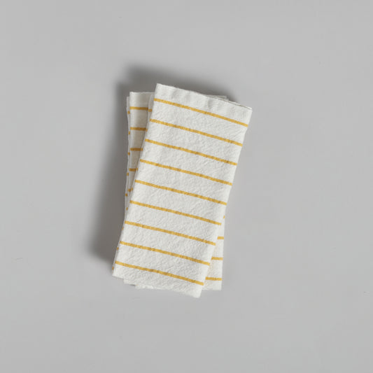 Striped Linen Napkins - Last Light Collection